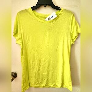 Calvin Klein Jeans Lime Green Tshirt NWT